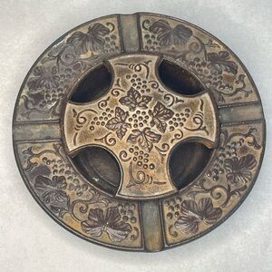 Vintage cast iron Asian Japanese Tobacco Ashtray - Ash Tray
